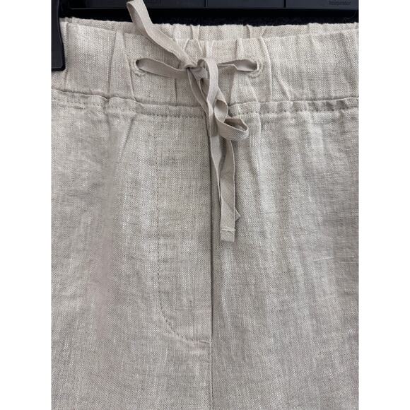 Talbots Tan Capris with Elastic Cuffs - Picture 2 of 10